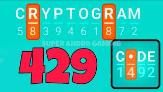 CRYPTOGRAM 429