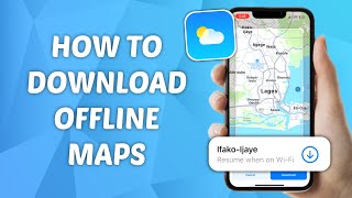 How to Download Offline Maps on iPhone! (iOS 17)
