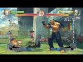 终极街头霸王4战斗：guile 对 sagat