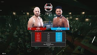 TYSON FURY vs JOE JOYCE | NPC Virtual Boxing Match | Undisputed Gameplay