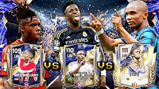 NICO VS VINI VS ETO'O • WHO'S THE BEST LW OF FC MOBILE? ⚡