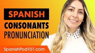 How to Pronounce Spanish Consonants - Spanish for Beginners