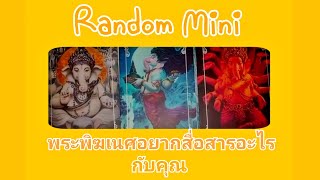 Random Mini 💥พระพิฆเนศอยากสื่อสารอะไรกับคุณ💥