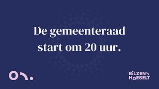 Livestream Gemeenteraad