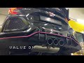 Honda Civic Type-R FK8 w/ ARMYTRIX De-Catted Valvetronic Exhaust, revs & acceleration!