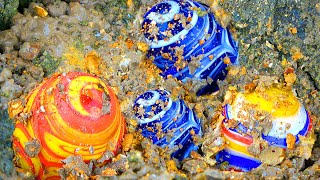 A miraculous discovery, the boy dug out a rare crystal gem