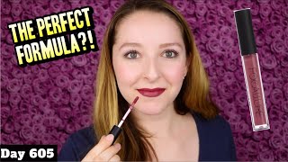 FOCALLURE MATTE LIQUID LIPSTICK REVIEW | ULTRA CHIC LIPS | ROSE TAUPE