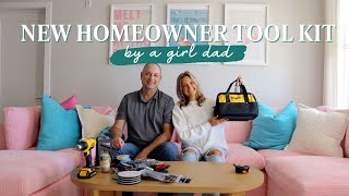 DAD APPROVED TOOL KIT FOR THE NEW HOME OWNER || everything you need in your first time tool kit