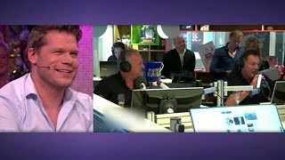 Hoogtepunt radiohuwelijk Coen & Sander: Geer & Goor maken studio Radio 538 onveilig - RTL LATE NIGHT