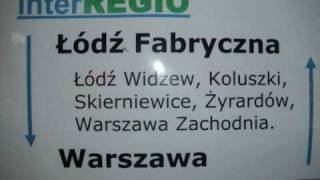 PKP PR interREGIO WARSZAWA-ŁÓDŹ