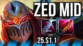 ZED vs SWAIN (MID) | KR Diamond | 25.S1.1