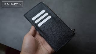 [Leather Handmade EP36] Making a Long Zipper Card Wallet - Free PDF Pattern