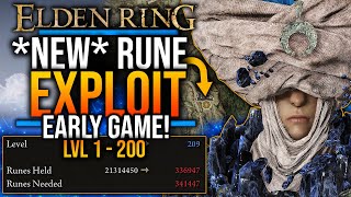 Elden Ring - 20 Million in an Hour! NEW! Exploit! BEST Rune Farm! Glitch! Level Up Fast! Early Game!