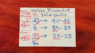 แนวทางฮานอยวันนี้ ชุดโค้งสุดท้าย เข้าเด่น 4-9 วันที่ 29/1/68 ห้ามพลาด