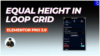 Equal Height in Elementor Loop Grid Widget | Loop Builder in Elementor Pro 3.9 | Blogging Unplugged