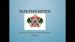 HCFR Peer Review