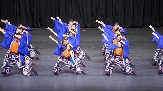 [4K] 皇學館大学よさこい部”雅”　① 『天晴』振り納め　犬山踊芸祭 2022　1日目 (中央)