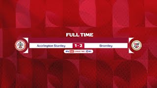 HIGHLIGHTS: Accrington Stanley 1-2 Bromley