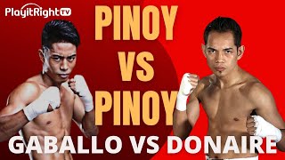Pinoy vs Pinoy! Nonito Donaire vs Reymart Gaballo | Full Episode