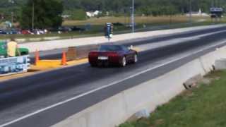 C5 Corvette runs a 13.31 at the drag strip