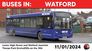 Buses in Watford 11/01/2024