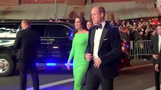 Prince William, Princess Catherine arrive at Earthshot Prize ceremony in Boston