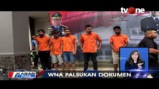 Lima WNA Asal India Ditangkap Karena Kedapatan Palsukan Dokumen Imigrasi | tvOne