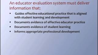 Educator Effectiveness overview