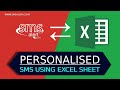 Send Personalised SMS using Excel File