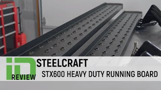 Steelcraft STX600 Heavy Duty Black Running Boards