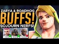 Overwatch 2: Roadhog BUFF! - HUGE Sojourn NERF!