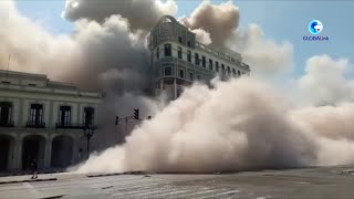 GLOBALink | At least 8 killed in Havana hotel explosion