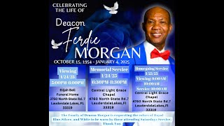 C.L.G.C Homegoing Service - Deacon Ferdie Ivan Morgan 1/25/25