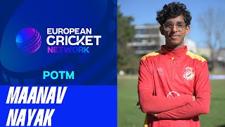 POTM Match 4: M.Nayak - POR vs ESP | Highlights | ECN Porto T20, 2025 | 02 Feb 2025 | ECN25.004