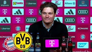 "Endlich mal in München den Bock umgestoßen" | Pressekonferenz mit Edin Terzic | Bayern - BVB 0:2