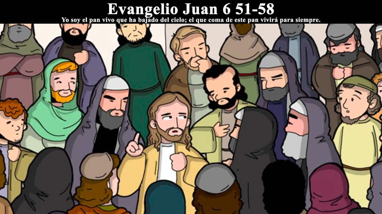 Reflexión Para Niños | Evangelio Juan 6 51-58 | 11 Junio 2023 - YouTube