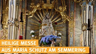 Rosenkranzgebet und Heilige Messe aus Maria Schutz am Semmering 20.10.2023