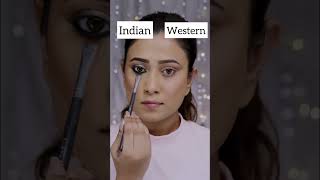 Indian Makeup vs Western Makeup | #shorts | SUGAR Cosmetics