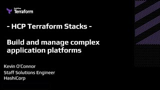 HCP Terraform Stacks for Complex Application Deployments