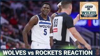 WOLVES POSTCAST: T-Wolves Go Ice Cold In Crunch Time vs. Houston Rockets, 121-115