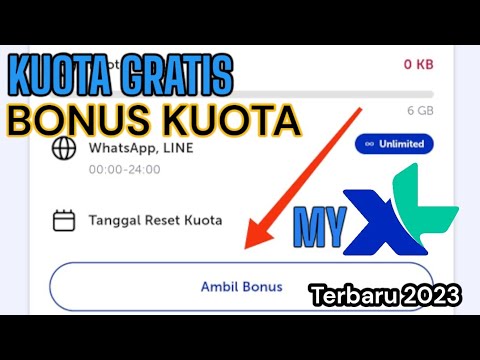 BURUAN KLAIM Cara Mendapatkan Bonus Kuota Gratis Xl Dari MyXL - YouTube