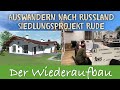 Der Wiederaufbau beginnt und es gibt noch weitere Projekte für uns im Dorf. Auswandern und Leben …..