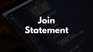SQL Learning Path - Join Statement