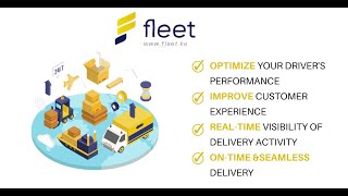 Fleet - Route optimisation and delivery management software