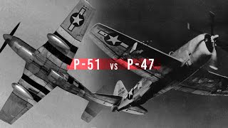 P-51 Mustang vs P-47 Thunderbolt: Best US fighter in Europe?