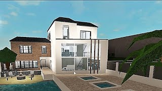 Roblox Bloxburg Speed Build Colonial House Music Jinni - building a tropical house roblox bloxburg 183k