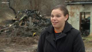 Community rallying around family after fire