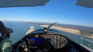 Incroyable Vol Local à 2000ft au-dessus du Bassin d'Arcachon avec ATC