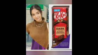 Anushka sen with same colour chocolate 🍫 😎😘🎉 #viral #short