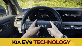 Steering Wheel and Cluster in the Kia EV9 (2024-2025 models)